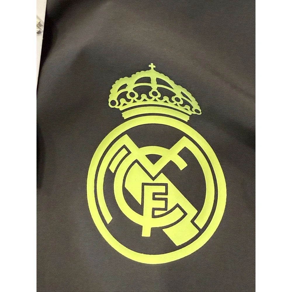 Adidas Real Madrid Tiro 25 Competition Vis Tech Travel Jacket Men M JV5322